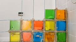 Amazing Glass Block Wall DIY