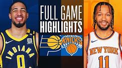 PACERS at KNICKS | FULL GAME HIGHLIGHTS | February 1, 2024