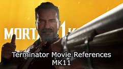 Terminator Intros MK11 - Movie references