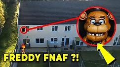 MY DRONE CATCHES SCARY FNAF Five Nights at Freddy's in Real Life