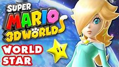Super Mario 3D World - World Star 100% (Nintendo Wii U Gameplay Walkthrough)