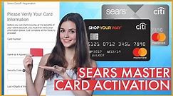 How To Activate Sears MasterCard 2023? Sears Master Card Activation