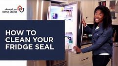 Fridge Repair - How To Clean Your Fridge Seal - American Home Shield