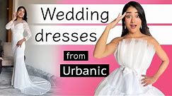 Trying White Wedding Gowns from Urbanic | Is it Worth it?