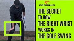 GOLF: The Secret To How The Right Wrist Works In The Golf Swing