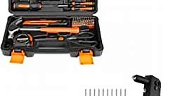 57-Pcs Home Tool Kit & Rivet Gun
