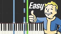 Fallout - Main Theme | Easy Piano Synthesia