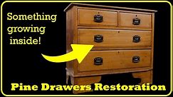 Restoring a Pine Chest of Drawers
