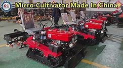 How To Operate The Mini Crawler Type Micro Cultivator