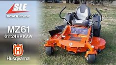 Review of Husqvarna MZ61 61" Zero Turn Lawn Mower 24HP KAW | #lawn #husqvarna #mower