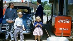 Life at the Gas Station - 1950s & 1960s America in Color
