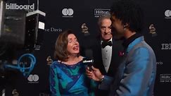 Nancy Pelosi Shares Her Comments On Upcoming Election & More | Clive Davis Pre-Grammy Gala 2024