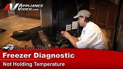 Whirlpool Freezer Repair - Not Holding Temperature - Refrigerant