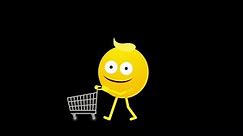Animation Walk Shopping Cart Emoji Emoticon Stock Footage Video (100% Royalty-free) 1077430406 | Shutterstock