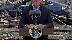 Biden surveys 'beyond belief' tornado damage in Kentucky, commits to federal aid
