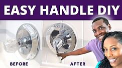 Easy Bathtub Faucet Handle Replacement for Beginners | DIY Power Couple