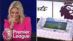 Premier League fans surprise Rebecca Lowe with birthday messages | NBC Sports