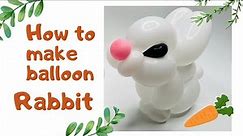 【氣球師米奇】#13 How to make balloon rabbit 氣球教學小白兔