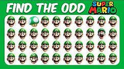 Find the ODD One Out - Super MARIO Bros Edition 🍄 Emoji Quiz