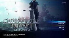 Crisis Core: Final Fantasy VII Reunion | Main Menu Theme Extended