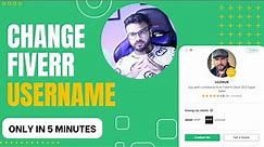 How To Change Fiverr Username (Fiverr SECRET) Possible YES/NO?