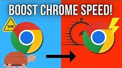 Speed Up Google Chrome! Fix Slow Chrome Browser (2024)