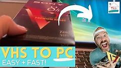 🍒 How to Convert Old VHS Tapes to Digital Files Using Windows (PC)➔ Easy & Quick DIY Instructions