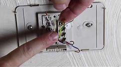 How to Replace an Old Thermostat -- by Home Repair Tutor