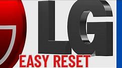 ✨ LG Washer - EASY RESET ✨