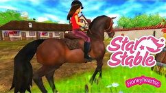 Star Stable Horses Game Let's Play with Honeyheartsc Part 1 Video Series - Create Rider