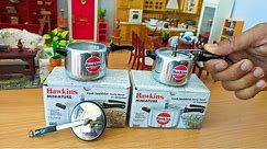 Mini Real Kitchen Set | Hawkins Miniature Pressure Cooker unboxing | Tiny Pressure Cooker Unboxing