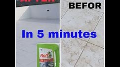 Tiles cleaning tips #bathroom tiles cleaning
