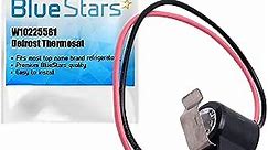 (2023 Update) W10225581 Refrigerator Bimetal Defrost Thermostat Replacement by BlueStars - Exact Fit for Whirlpool Kenmore - Replaces WPW10225581 PS11750673 AP6017375 2188824 2321799 W10260437