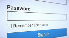 Typing Username Password Securely Login Website Stock Footage Video (100% Royalty-free) 1062353986 | Shutterstock