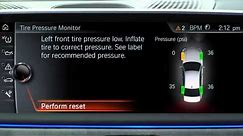 Reset Your Tire Pressure Monitor (TPMS) | BMW Genius How-To | BMW USA