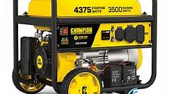 Champion Power Equipment 4375/3500 Watts RV Ready Portable Generator, Remote Start (CARB)