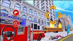 Real Fire Truck Driving Simulator 2023- New Fire Fighting Fireman's Daily- Android IOS GamePlays EP5