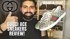 GUCCI ACE MENS SNEAKER REVIEW 2020 | Wear & Tear, Sizing & Price + More!