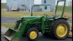 1990 John Deere 1050 Tractor with Front End Loader | For Sale