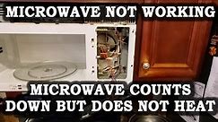 Microwave Turns on but Doesn't Cook ~ Easy Fix!!