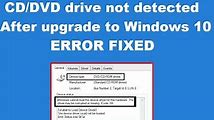 How to Fix CD/DVD Drive Not Detected in Windows 10/11 After Update