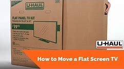 How to Move a Flat Screen TV