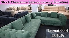 Designer Sofa Bed on Clearance Sale | Luxury Furniture at Factory Price | Furniture Market Ghaziabad