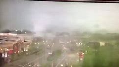 We just got video of tornado Hitting... - James Brown WHIO
