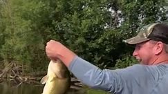 GIANT POND BASS!!! Watch this clip from deer camp in Kentucky a few weeks ago as Wade plays cameraman while Jeff reels in this TOAD! #TeamOutdoors #BassProShops #Fishing #BassFishing #PondFishing #FishCatch #BigBass | Fisherman's Handbook