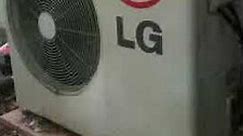 Very noisy LG air conditioning condensing unit