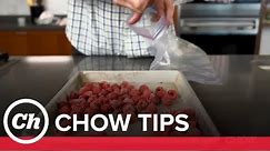 The Best Way to Store Food in the Freezer - CHOW Tip
