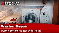 Whirlpool Washer Repair - Fabric Softener Is Not Dispensing - Detergent Drawer