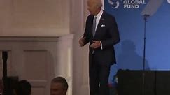 Biden appears to get lost while walking off stage at the UN