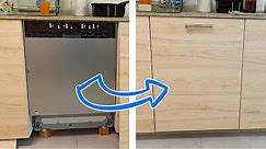 IKEA install Dishwasher Kitchen Door - porte lave vaisselle cuisine no ERSATTARE